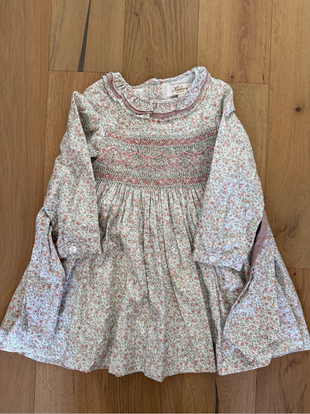 Kidiwi Floral Smocked Dress